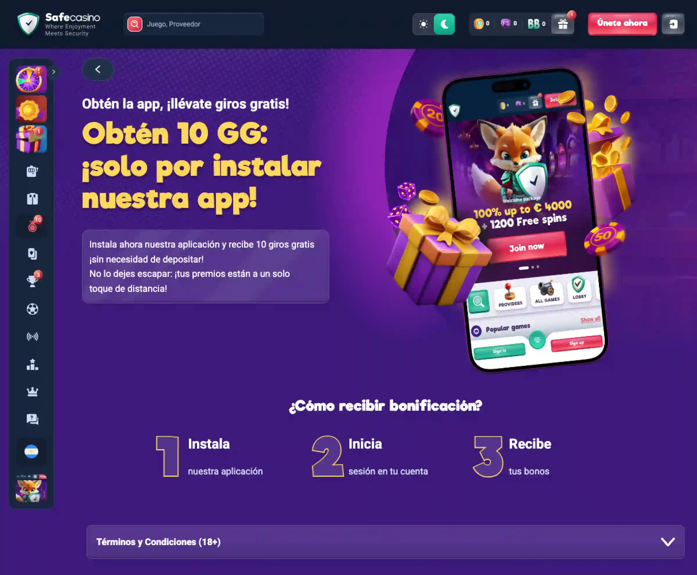 Safe Casino Descarga la Aplicación Safe Casino Descarga la Aplicación
